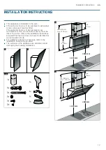 Preview for 17 page of Siemens LC91KWW60B Instructions For Installation And Use Manual