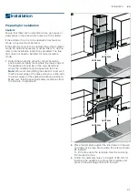 Preview for 21 page of Siemens LC91KWW60B Instructions For Installation And Use Manual