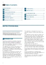 Preview for 2 page of Siemens LC94BBC50B Instructions For Installation And Use Manual