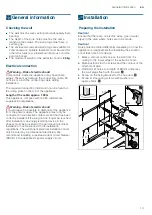 Preview for 13 page of Siemens LC94BBC50B Instructions For Installation And Use Manual