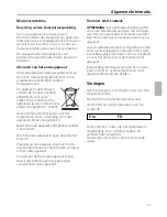 Preview for 67 page of Siemens LC958BA90 Operating And Installation Instructions