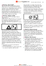 Предварительный просмотр 14 страницы Siemens LC97BHP50 Instructions For Installation And Use Manual