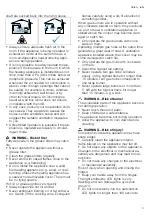 Preview for 3 page of Siemens LC97FLR61S User Manual And Installation Instructions