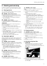 Preview for 9 page of Siemens LC97FLR61S User Manual And Installation Instructions