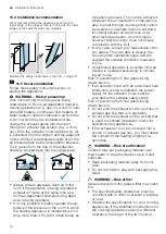 Preview for 14 page of Siemens LC97FLR61S User Manual And Installation Instructions