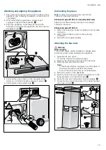 Предварительный просмотр 15 страницы Siemens LC98BE542 Instructions For Installation And Use Manual