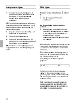 Предварительный просмотр 42 страницы Siemens LF959RA50 Installation And Use Instructions And Warnings