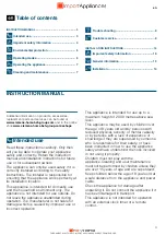 Preview for 4 page of Siemens LF97BBM50 Instructions For Installation And Use Manual