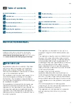 Preview for 3 page of Siemens LF97GBM50B Instructions For Installation And Use Manual