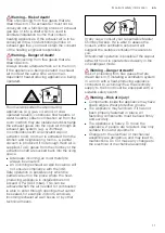 Preview for 11 page of Siemens LF97GBM50B Instructions For Installation And Use Manual