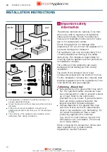 Предварительный просмотр 11 страницы Siemens LF98BIP50 Instructions For Installation And Use Manual