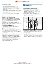 Предварительный просмотр 14 страницы Siemens LF98BIP50 Instructions For Installation And Use Manual