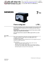 Siemens LFS1 Series Manual preview