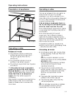 Preview for 19 page of Siemens li 48632 Operating And Installation Instructions