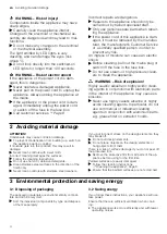 Preview for 4 page of Siemens LI60LBC24 User Manual And Installation Instructions