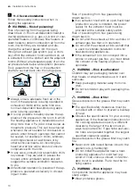 Preview for 10 page of Siemens LI60LBC24 User Manual And Installation Instructions