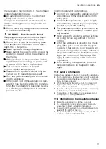 Preview for 11 page of Siemens LI60LBC24 User Manual And Installation Instructions