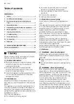 Preview for 2 page of Siemens LI63LA526 User Manual And Installation Instructions