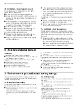 Preview for 4 page of Siemens LI63LA526 User Manual And Installation Instructions