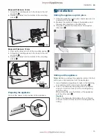 Предварительный просмотр 16 страницы Siemens LI64MA530B Instructions For Installation And Use Manual