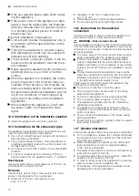 Предварительный просмотр 12 страницы Siemens LI67RA561 User Manual And Installation Instructions