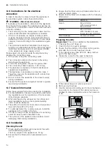 Предварительный просмотр 14 страницы Siemens LI67SA271 User Manual And Installation Instructions