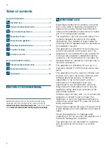 Preview for 2 page of Siemens LI67SA530A Instructions For Installation And Use Manual