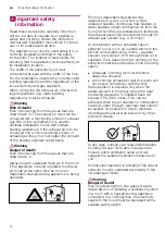 Preview for 12 page of Siemens LI67SA560B Instructions For Installation And Use Manual