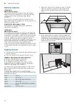 Preview for 14 page of Siemens LI67SA560B Instructions For Installation And Use Manual