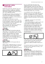 Preview for 11 page of Siemens LI94MA530B Instructions For Installation And Use Manual