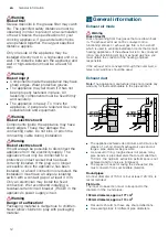 Preview for 12 page of Siemens LI94MA530B Instructions For Installation And Use Manual