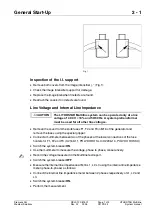 Предварительный просмотр 11 страницы Siemens LITHOSTAR Multiline SP Start-Up Instructions