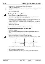 Предварительный просмотр 26 страницы Siemens LITHOSTAR Multiline SP Start-Up Instructions