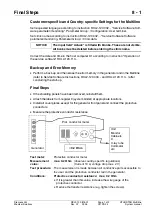 Предварительный просмотр 51 страницы Siemens LITHOSTAR Multiline SP Start-Up Instructions