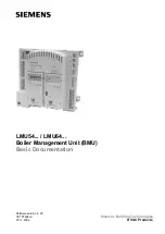 Предварительный просмотр 1 страницы Siemens LMU54 Series Basic Documentation