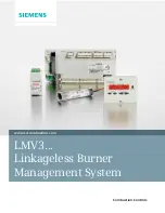 Preview for 1 page of Siemens LMV3 series Technical Instructions