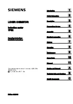 Preview for 3 page of Siemens LOHER CHEMSTAR 1PS2 Operating Instructions And Installation