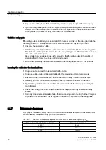 Preview for 58 page of Siemens LOHER CHEMSTAR 1PS2 Operating Instructions And Installation