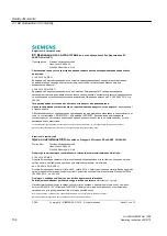 Preview for 134 page of Siemens LOHER CHEMSTAR 1PS2 Operating Instructions And Installation