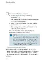 Preview for 28 page of Siemens Lotus BTE DM User Manual