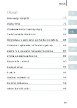 Preview for 69 page of Siemens Lotus BTE DM User Manual