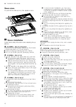 Предварительный просмотр 16 страницы Siemens LR18HLT25 User Manual And Assembly Instructions