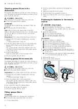 Preview for 12 page of Siemens LR26CBS20 User Manual And Assembly Instructions