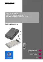 Siemens M20 Terminal Technical Description preview