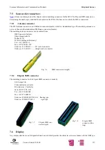 Предварительный просмотр 157 страницы Siemens M20 Terminal Technical Description