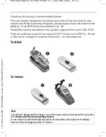 Предварительный просмотр 1 страницы Siemens M46 User Manual