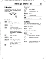 Предварительный просмотр 24 страницы Siemens M46 User Manual