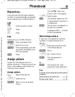 Предварительный просмотр 30 страницы Siemens M46 User Manual