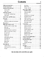 Preview for 3 page of Siemens M50 User Manual