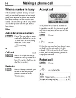 Preview for 16 page of Siemens M50 User Manual